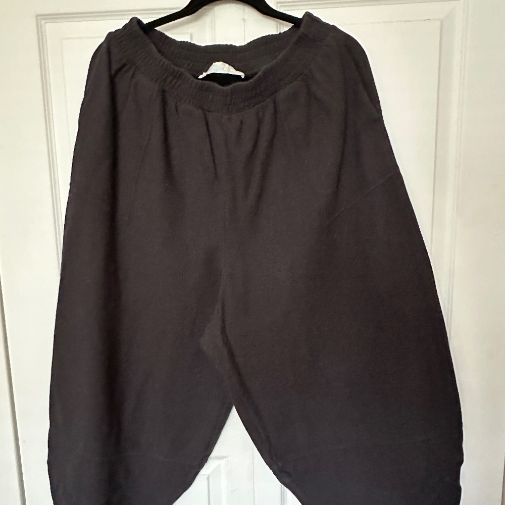 Wide Leg Black Women's Jumpsuit Pant